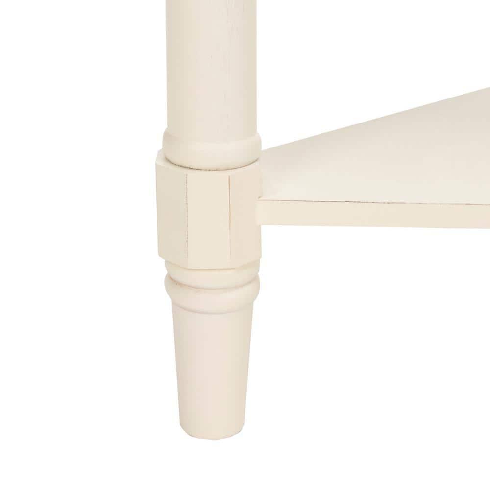 Gomez Corner Table - AMH5709C - Off-White - Safavieh Couture