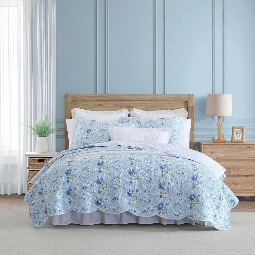 Standard Cotton Reversible Quilt Set