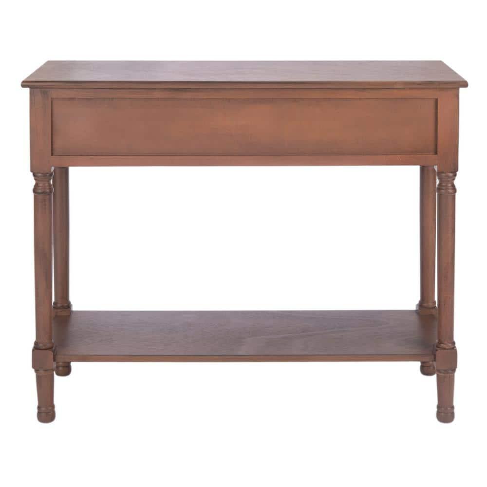 Allura 2 Drawer Console Table - CNS5725C - Brown - Safavieh