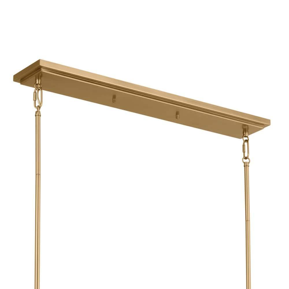 Kichler Lighting Ali 10 - Light Chandelier in  Brushed Natural Brass