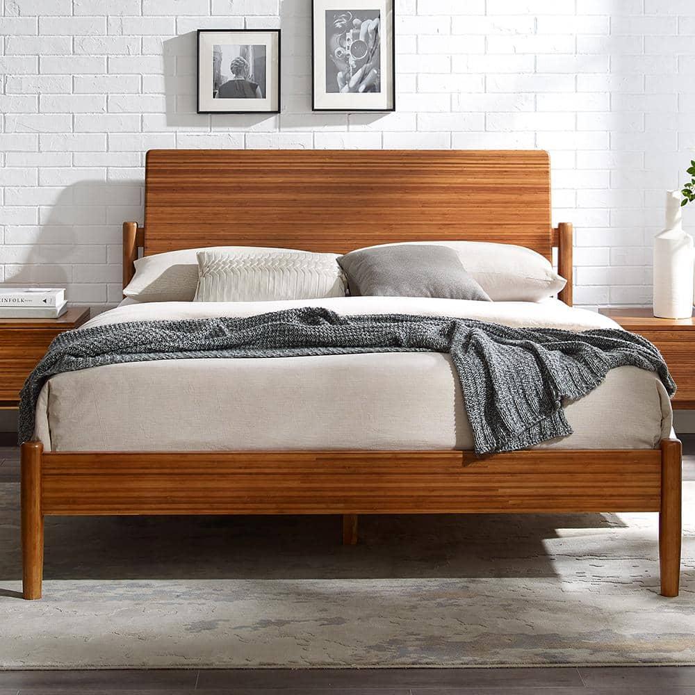 Greenington Monterey Queen Platform Bed, Amber