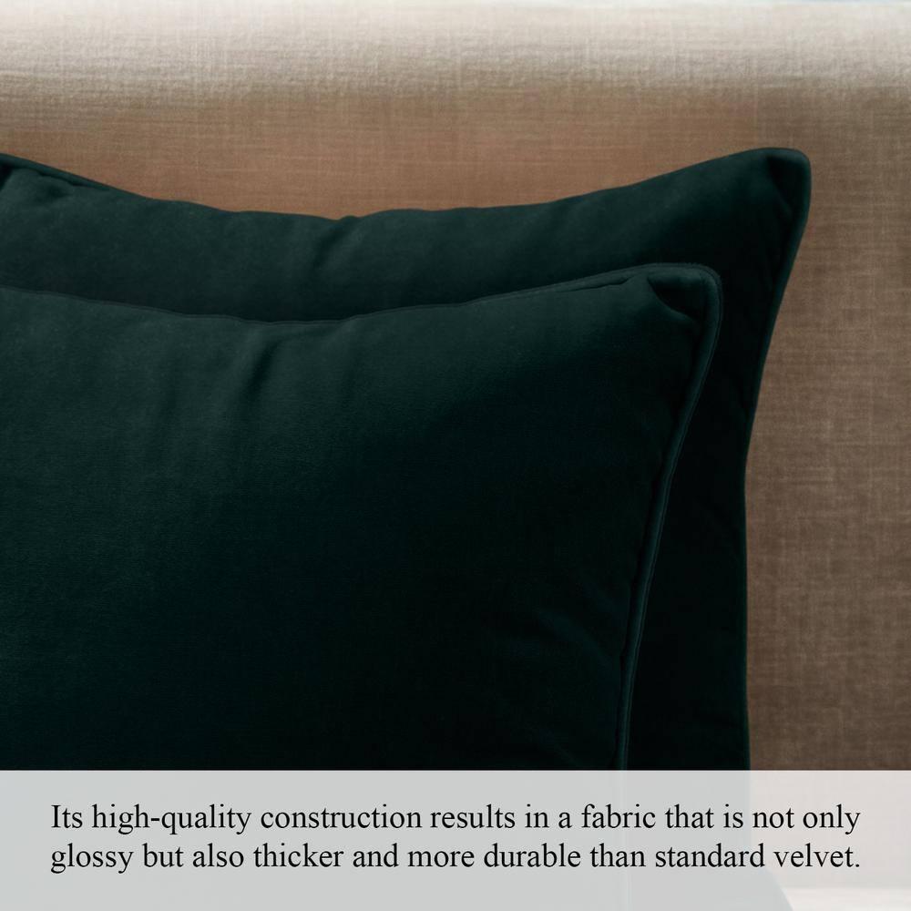 A1 Home Collections LLC Velvet Pillow Cover (Set of 2)