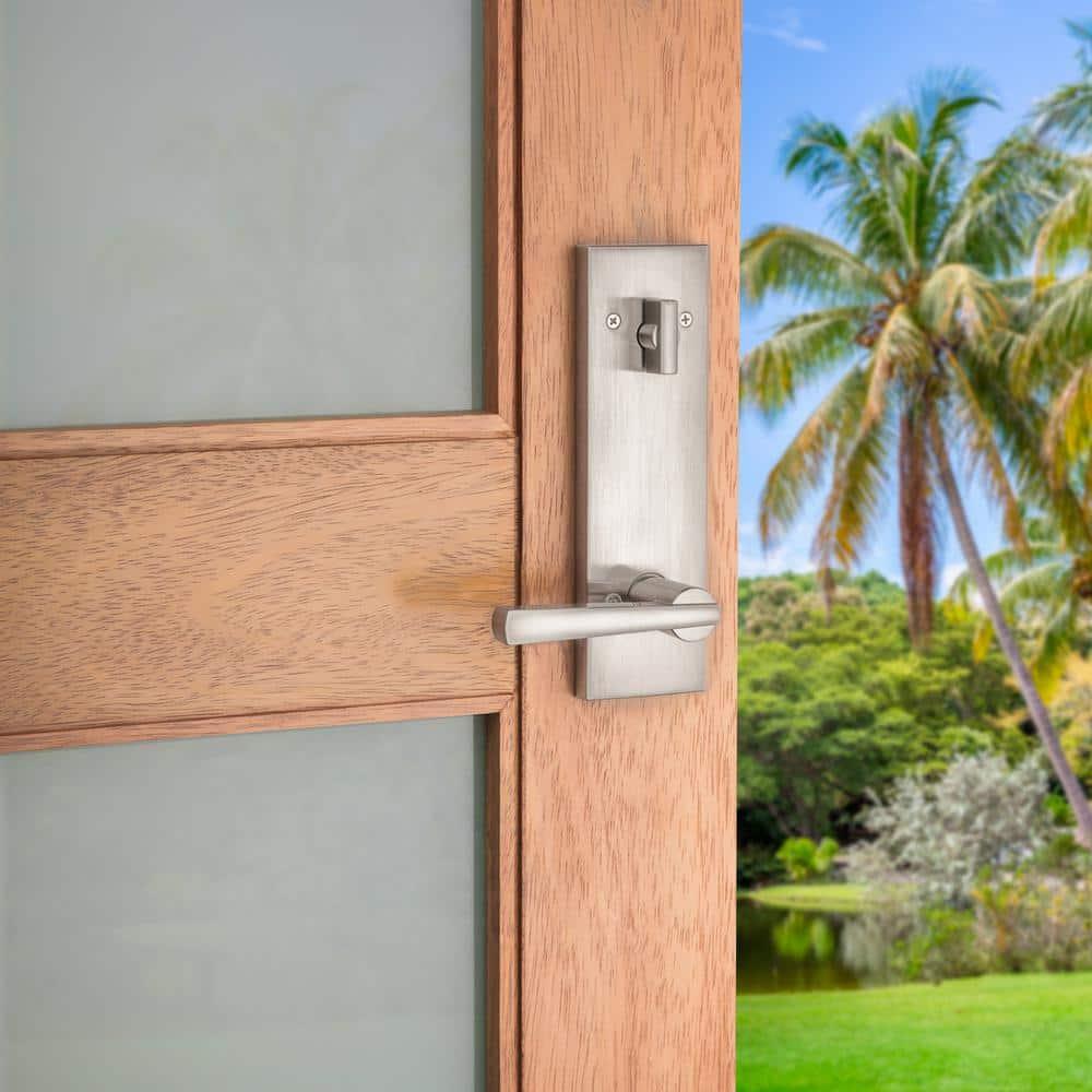 183SPExSPL SQR 15 SMT RCAL RCS CP Spyglass Entrance with Spyglass - Satin Nickel
