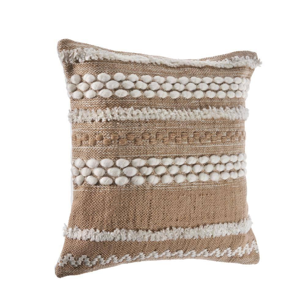 Beachcrest Home™ Hendren Textured Indoor/Outdoor Throw Pillow