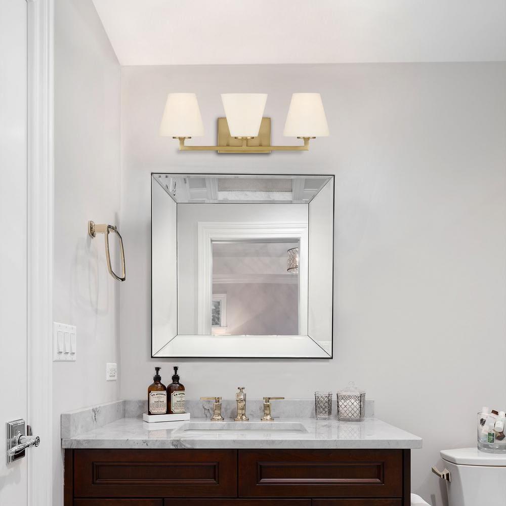 Designers Fountain - Palmyra - 3 Light Bath Vanity In Mid-Century Modern