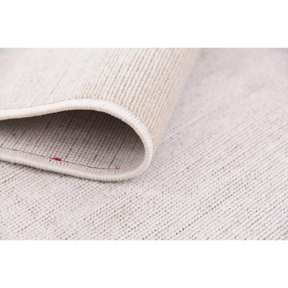 Unique Loom Williamsburg Collection Area Rug - Solid (5' 1" x 8' Rectangle Beige)