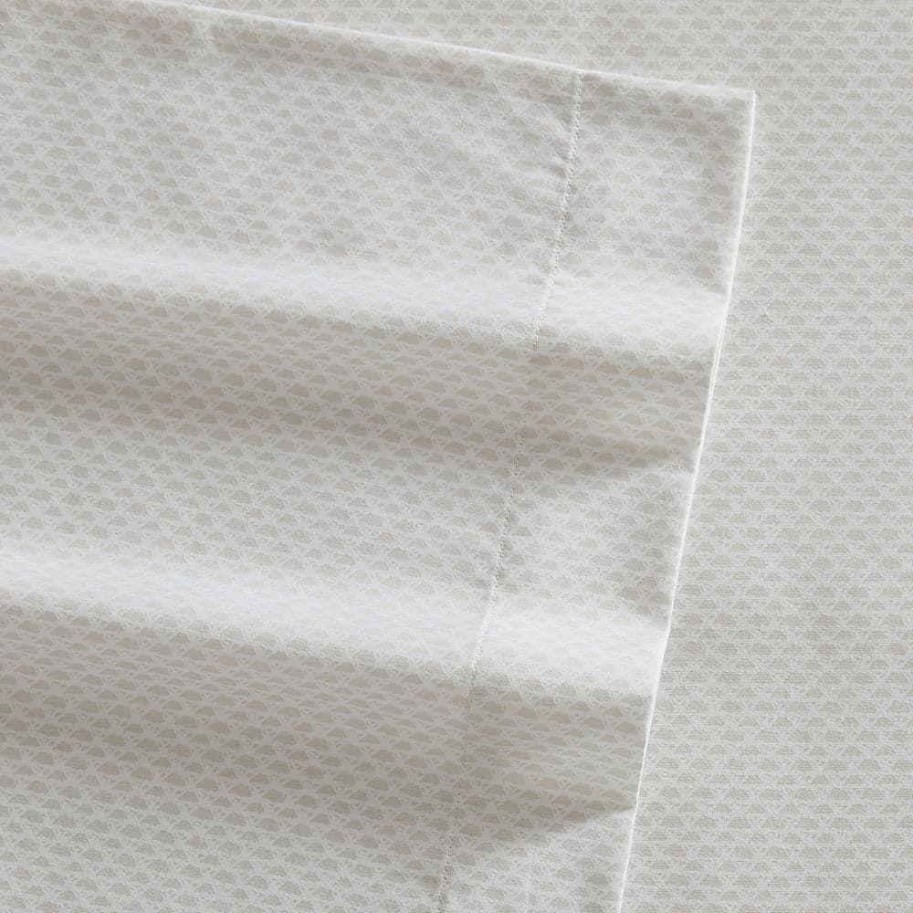 Vera Wang Vera Wang Printed T800 CVC Cotton Sateen Sheet Set