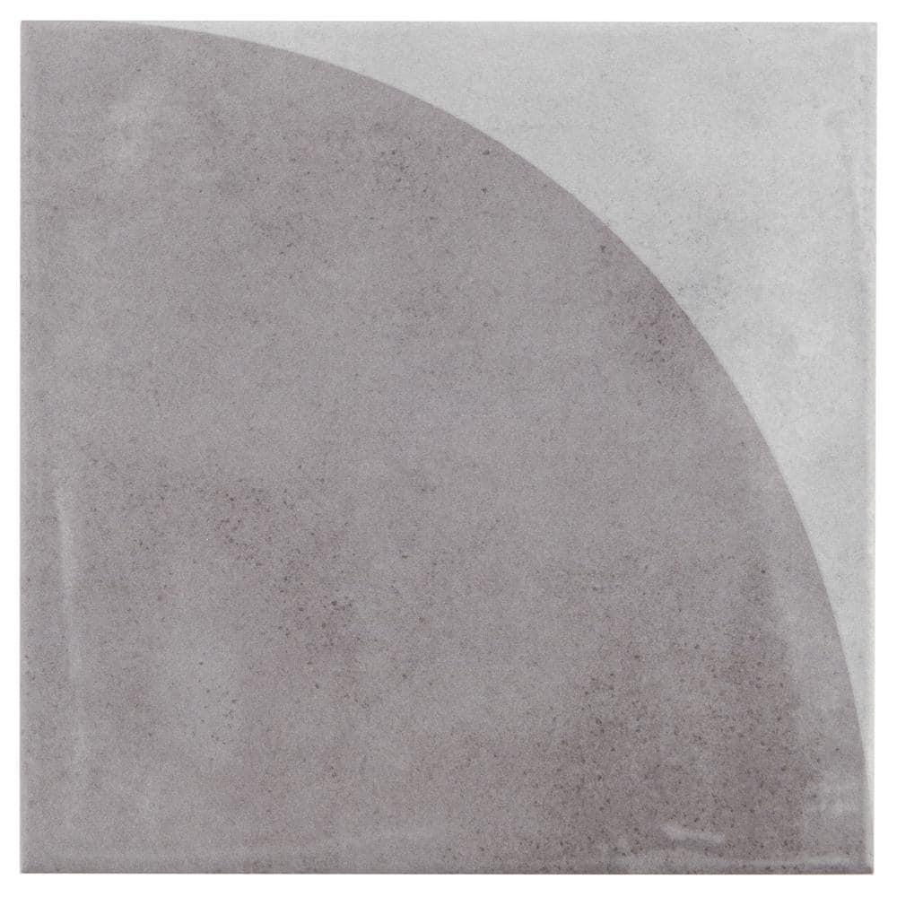 Quincy 7.87'' W x 7.87'' L Porcelain Encaustic Floor and Wall Tile