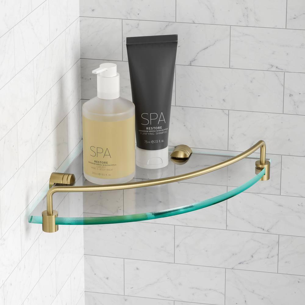 Kraus Elie Triangle Metal Corner Shelf