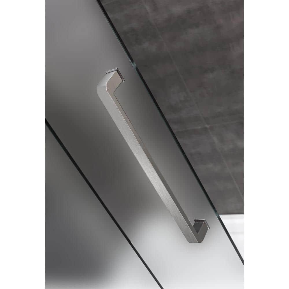 Aston Moselle 60" x 77.5" Rectangle Sliding Shower enclosure with Base Included SEN976F-TR-SS-60-10-L