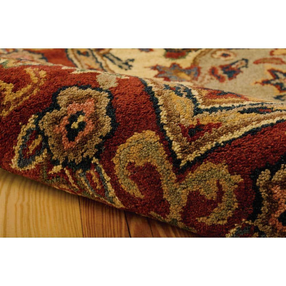 Nourison India House Multicolor Area Rug IH23 5' x 8'