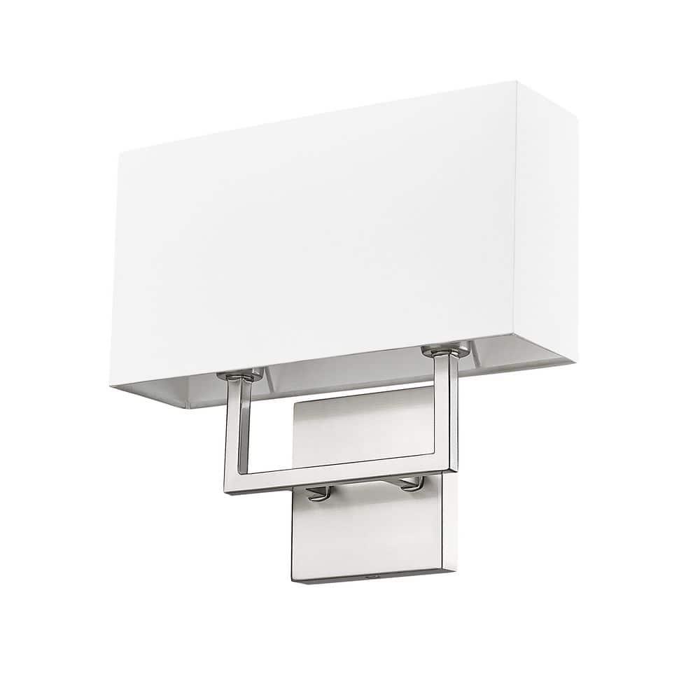 Livex Lighting Pierson 2 - Light Wall Light in  Brushed Nickel
