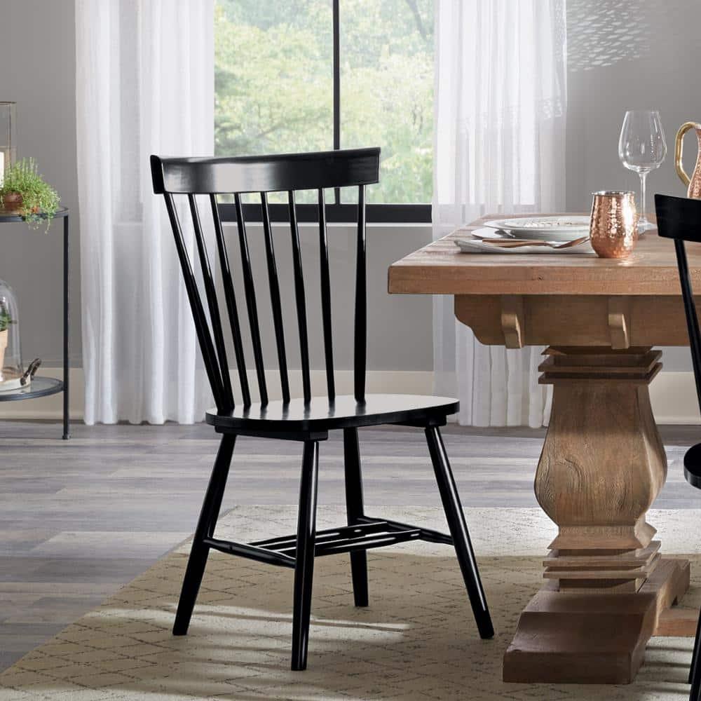 Parker 17"H Spindle Dining Chair (Set of 2)  - Safavieh