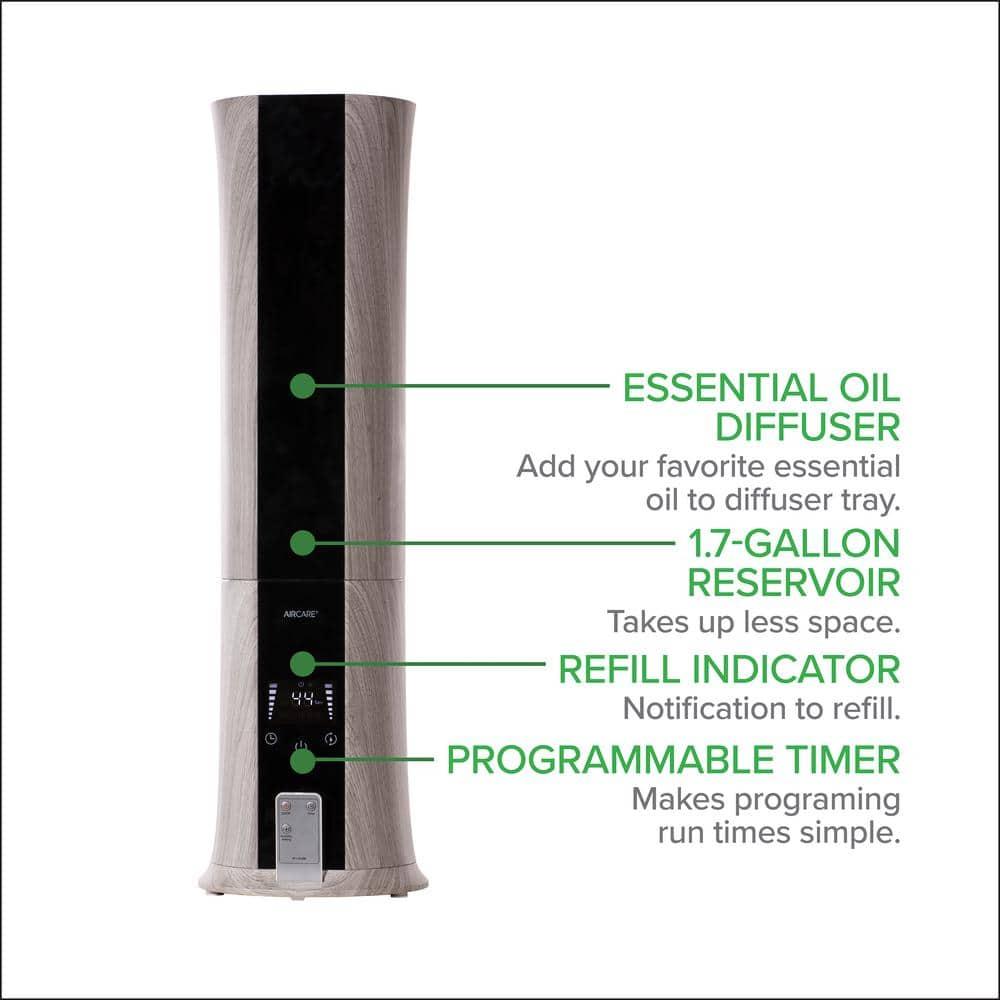 AIRCARE Pillar Ultrasonic Humidifier Beige
