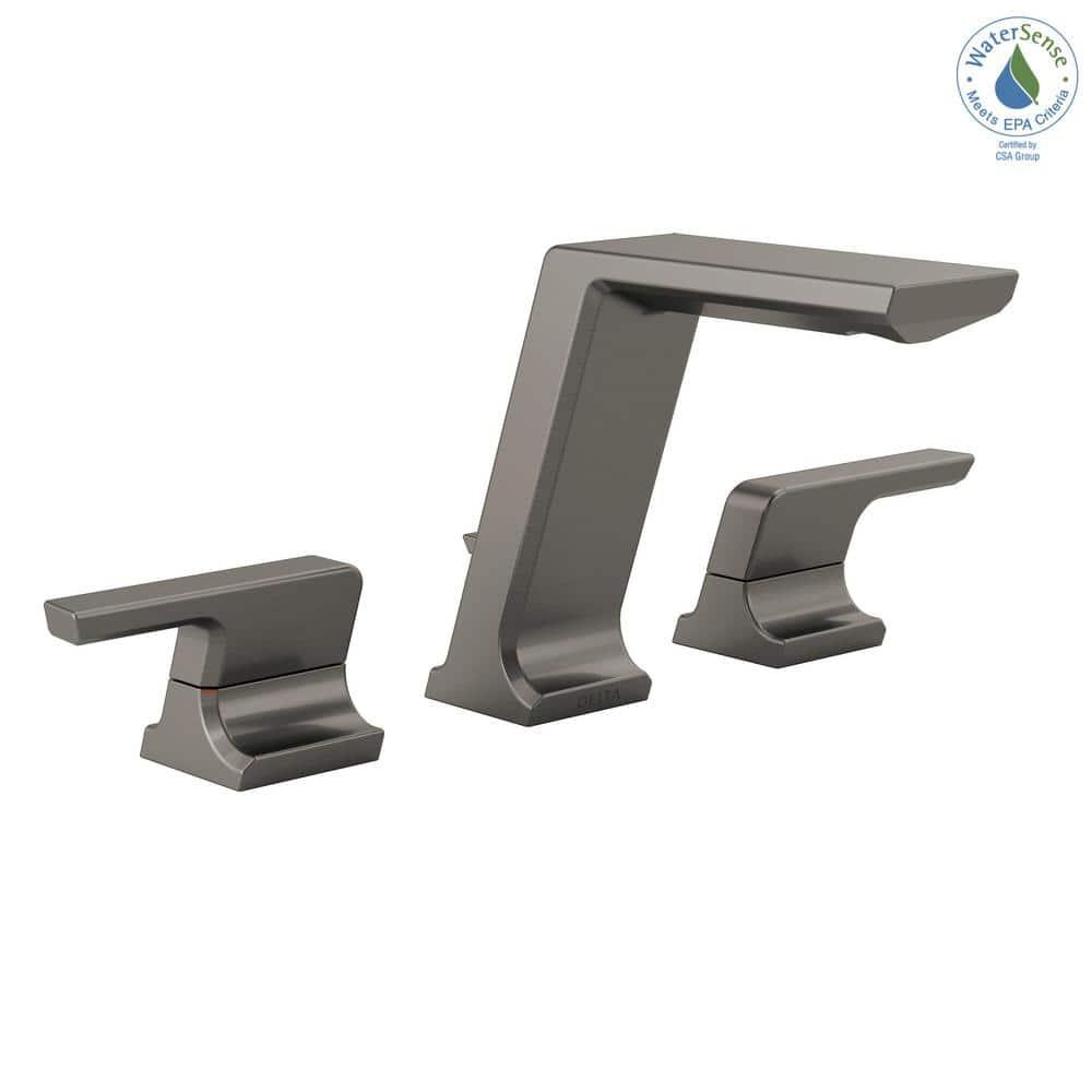 Pivotal Widespread Bathroom Faucet with Drain Assembly