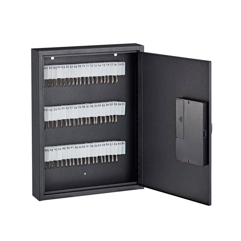 AdirOffice 40-Key Steel Digital Lock Key Cabinet with 140 Key Tags