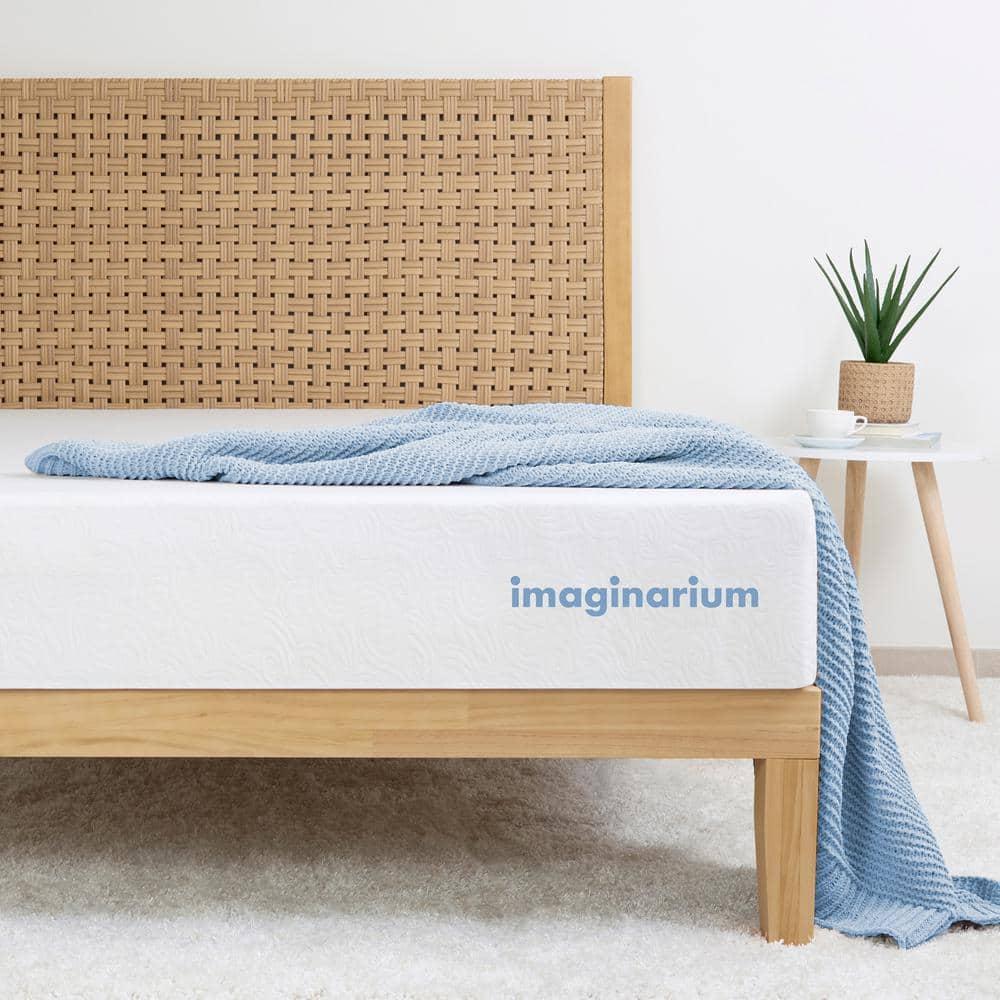 Imaginarium 10" Hybrid of Memory Foam and Coils Mattress with Antimicrobial Treated Cover, King