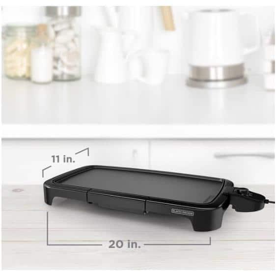Black + Decker 16 x10 Inch Electric Griddle