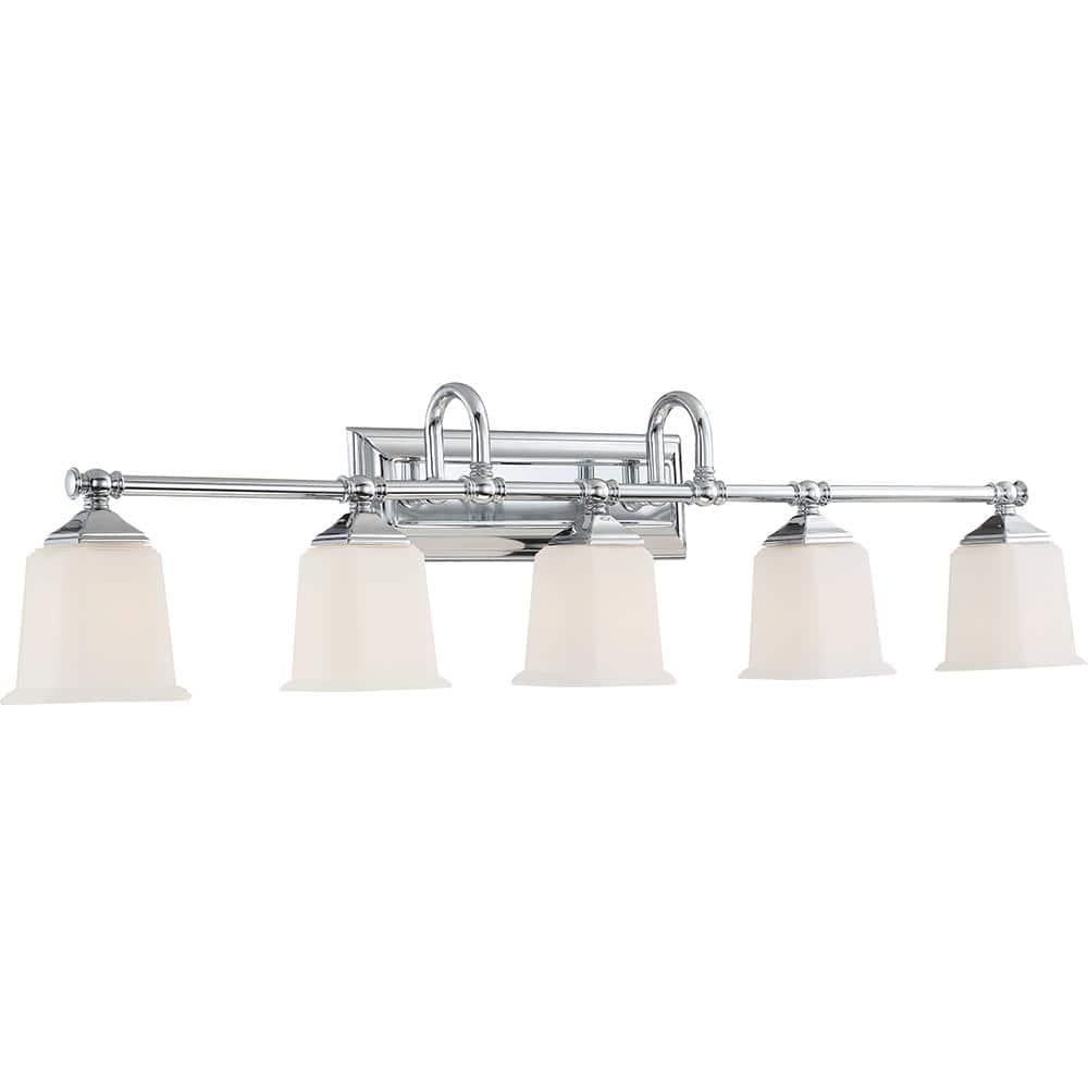 Three Posts™ Bima 5 - Light Dimmable Vanity Light