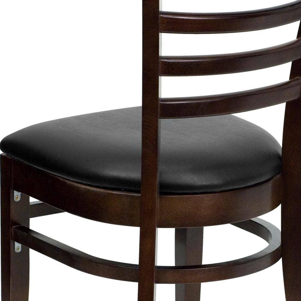 Red Barrel Studio® Ladder Back Wooden Restaurant Chair