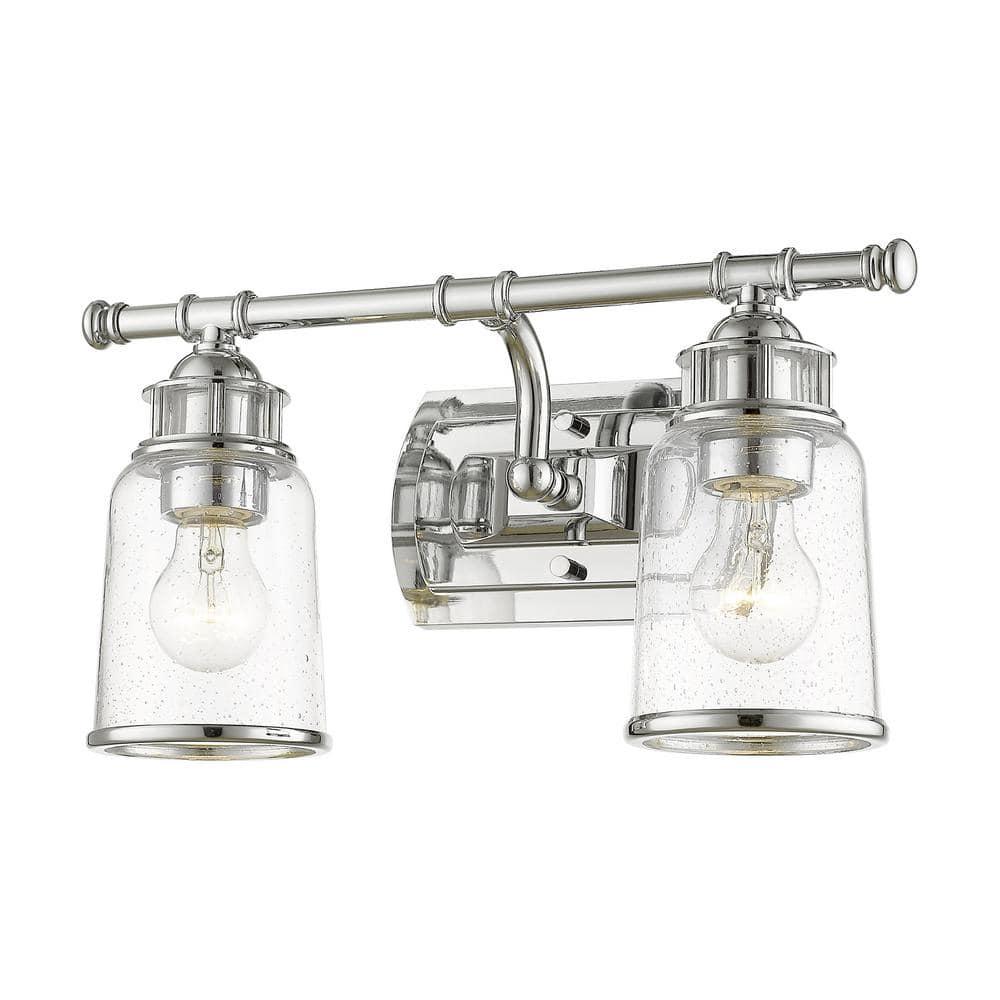 Livex Lighting Lawrenceville 2 - Light Vanity in  Polished Chrome