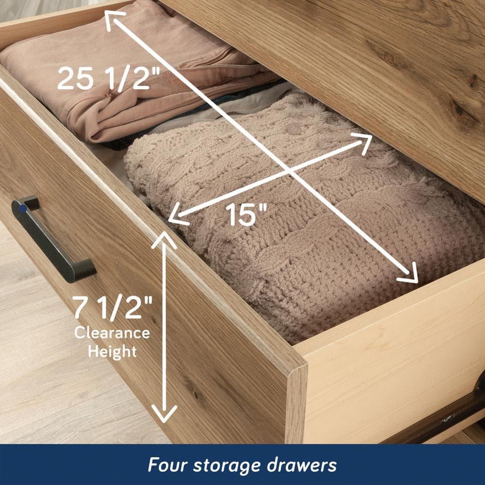Sauder Rosedale Ranch 4 Drawer Chest Timber Oak