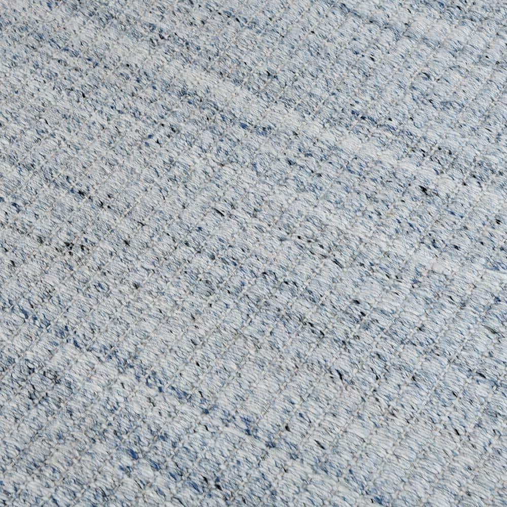 Atlantic StripedSky Blue Hand-Woven (Outdoor) Area Rug