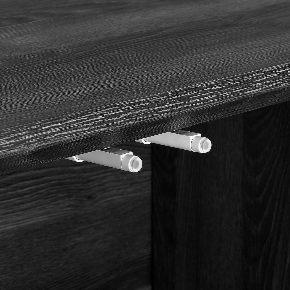 Modway Harper Chevron Sideboard in Black