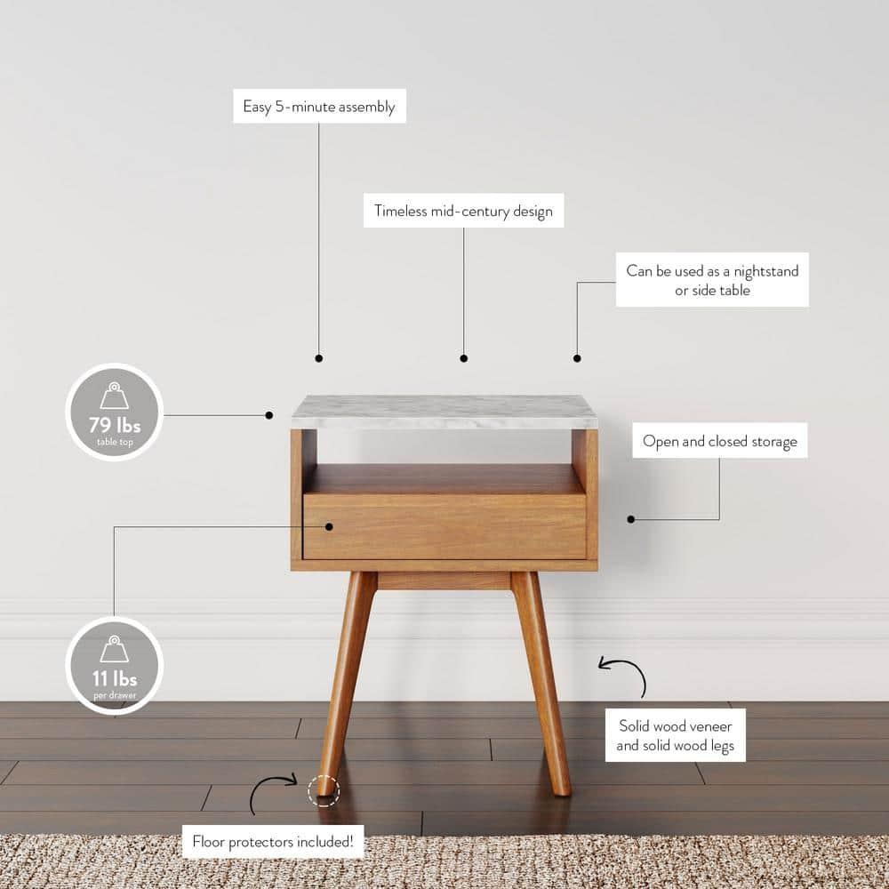 James End Table with Storage (2-Piece Set)
