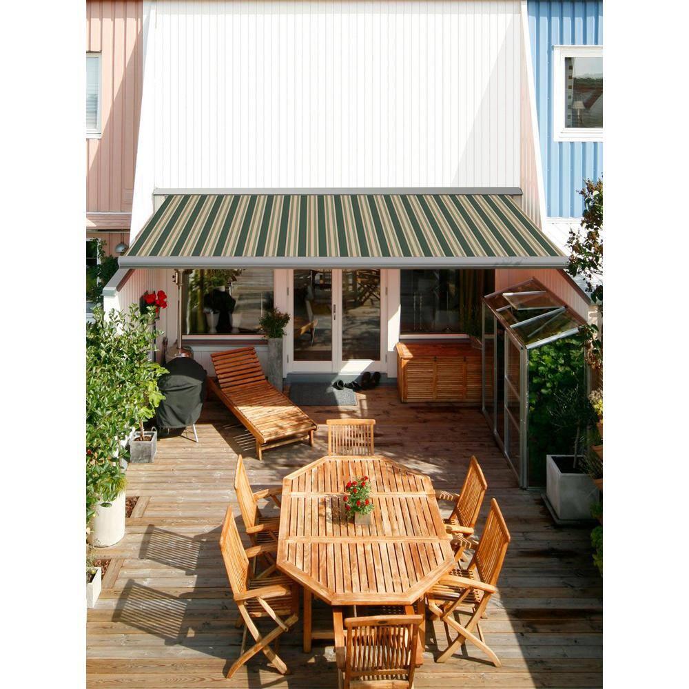 Classic Motorized Retraction Slope Patio Awning