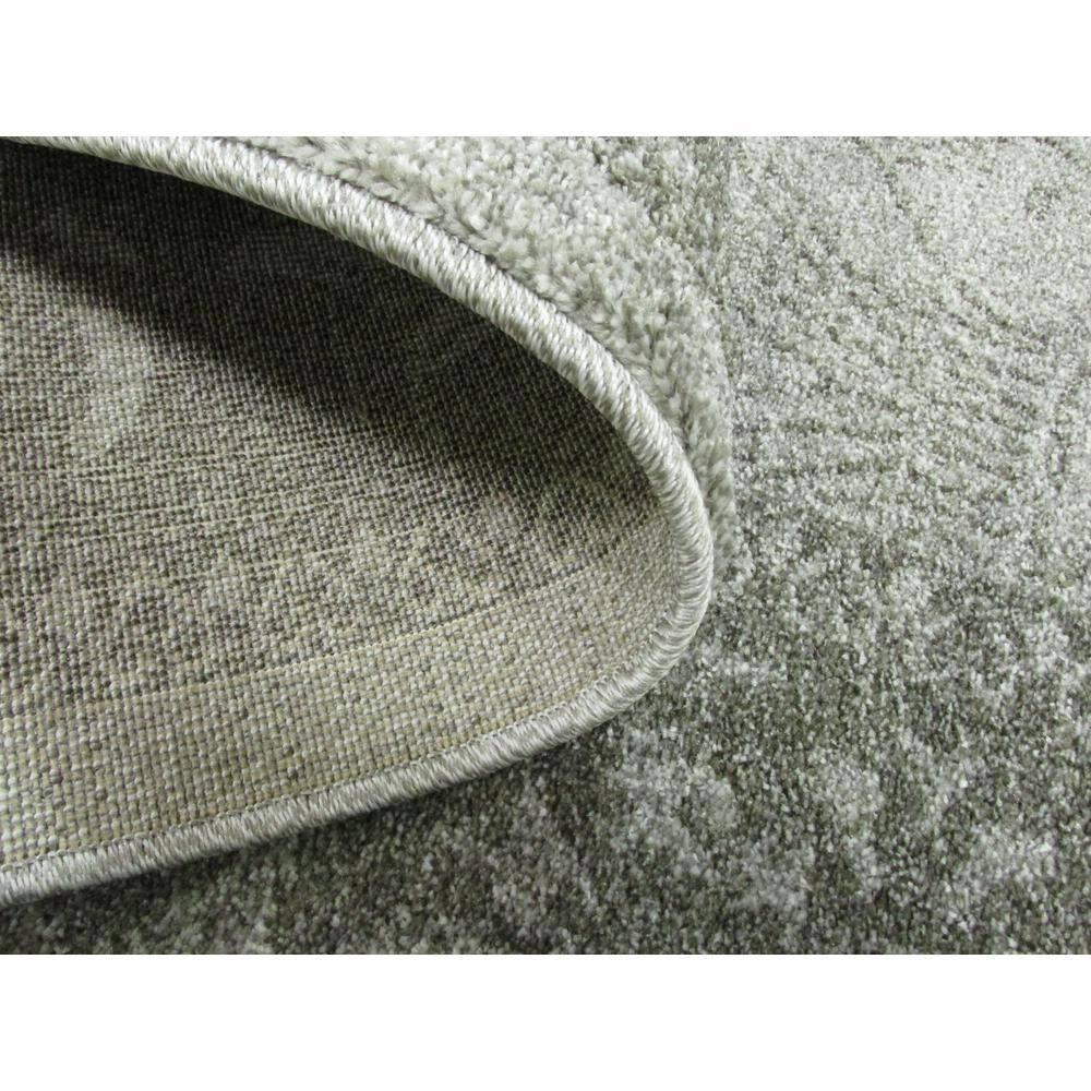 Unique Loom 7' 1 x 10' 0 Light Gray La Jolla Floral Area Rug