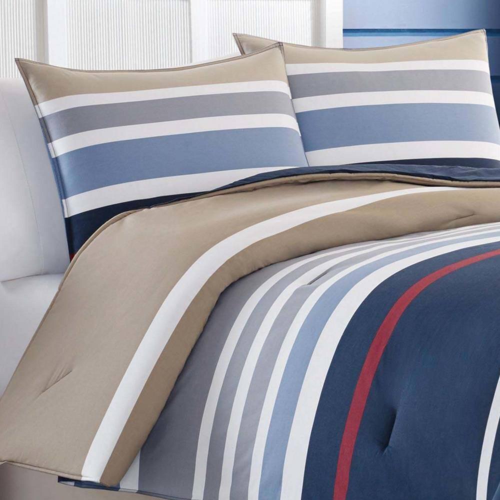 Nautica Bradford Cotton Navy Duvet Cover Set & Reviews | Wayfair
