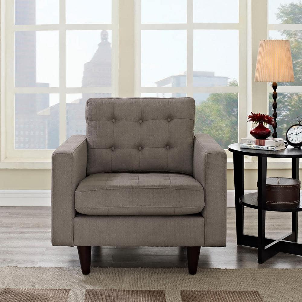 Empress Upholstered Armchair EEI-1013-GRA