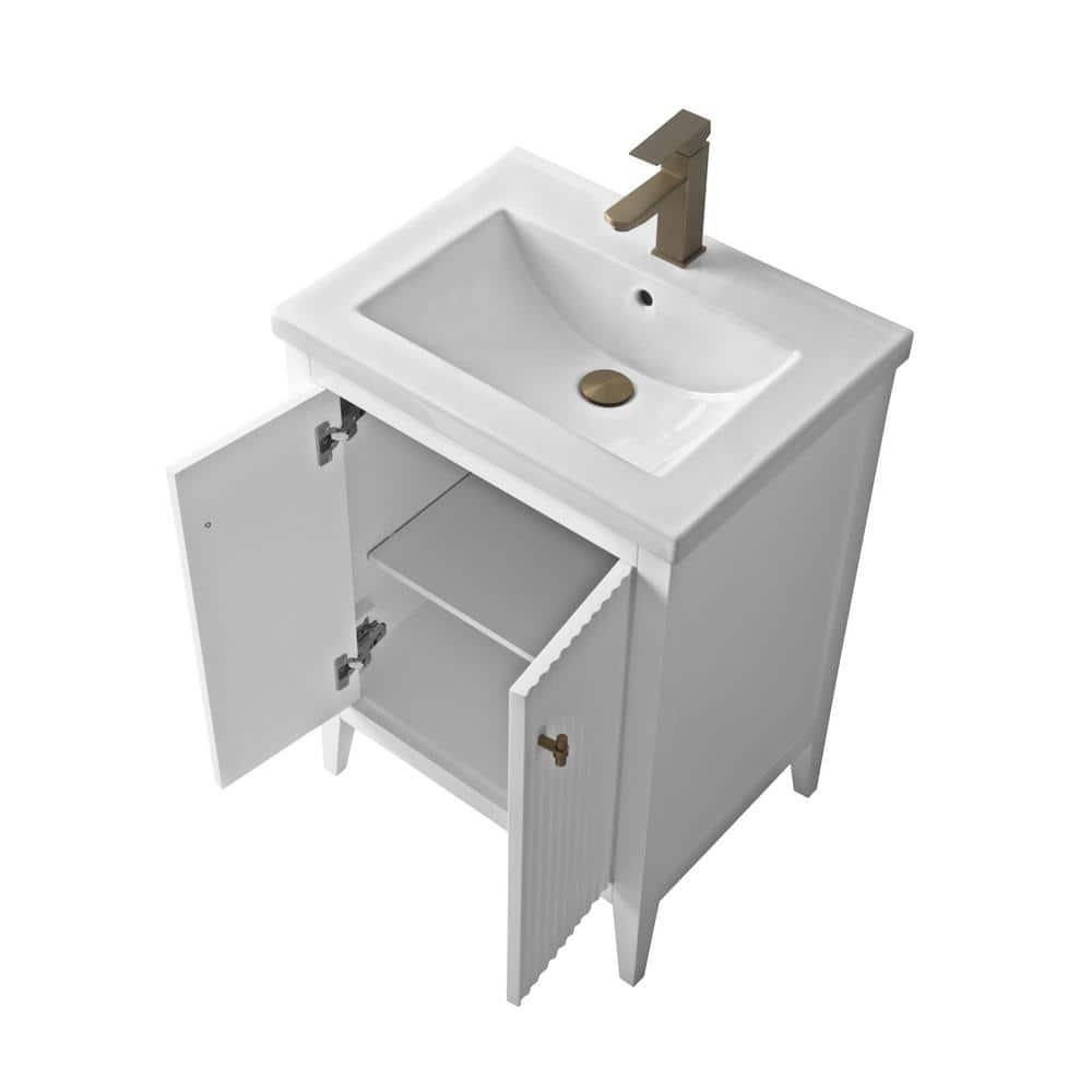24" Single Bathroom Vanity Set