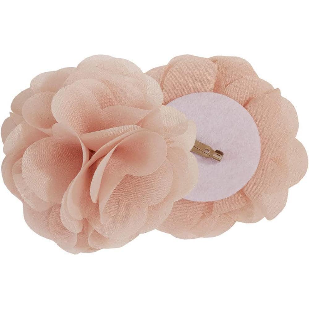 Madison Park Rosette Floral Embellished Cuff Tab Top Solid Curtain Panel
