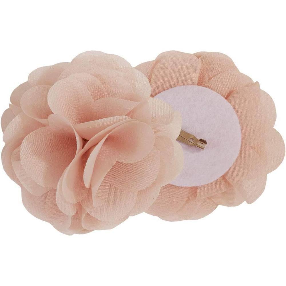 Madison Park Rosette Floral Embellished Cuff Tab Top Solid Single Curtain Panel
