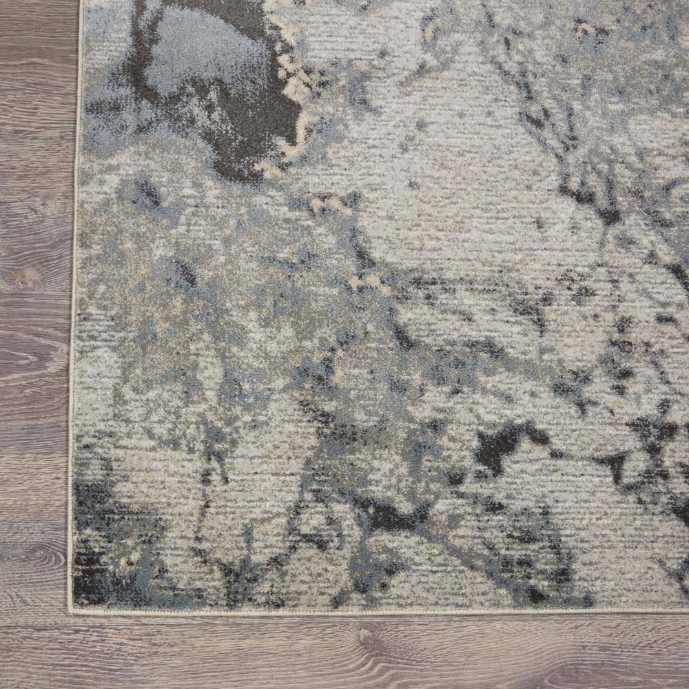 Nourison Maxell Modern Abstract Indoor Area Rug Grey 9'3" x 12'9"