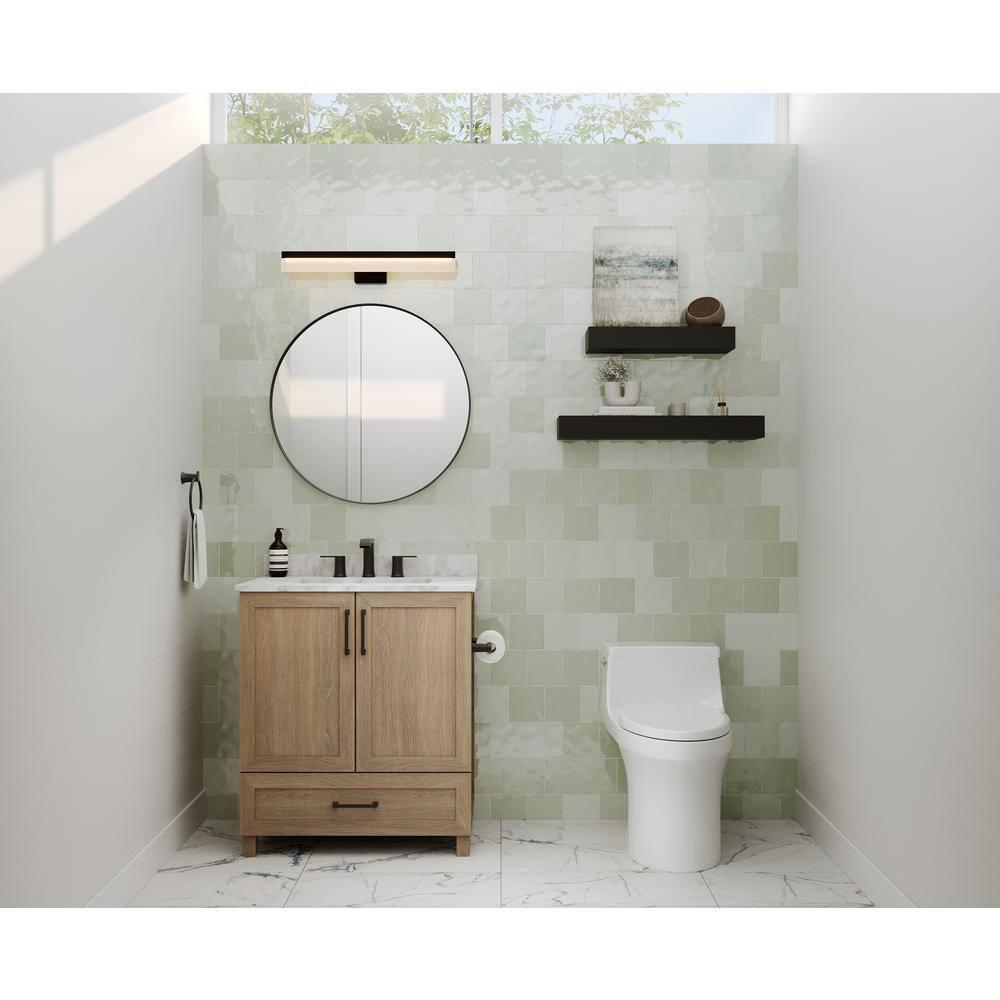 Essential Round Wall Mirror, Bathroom/Vanity Mirror with Frame