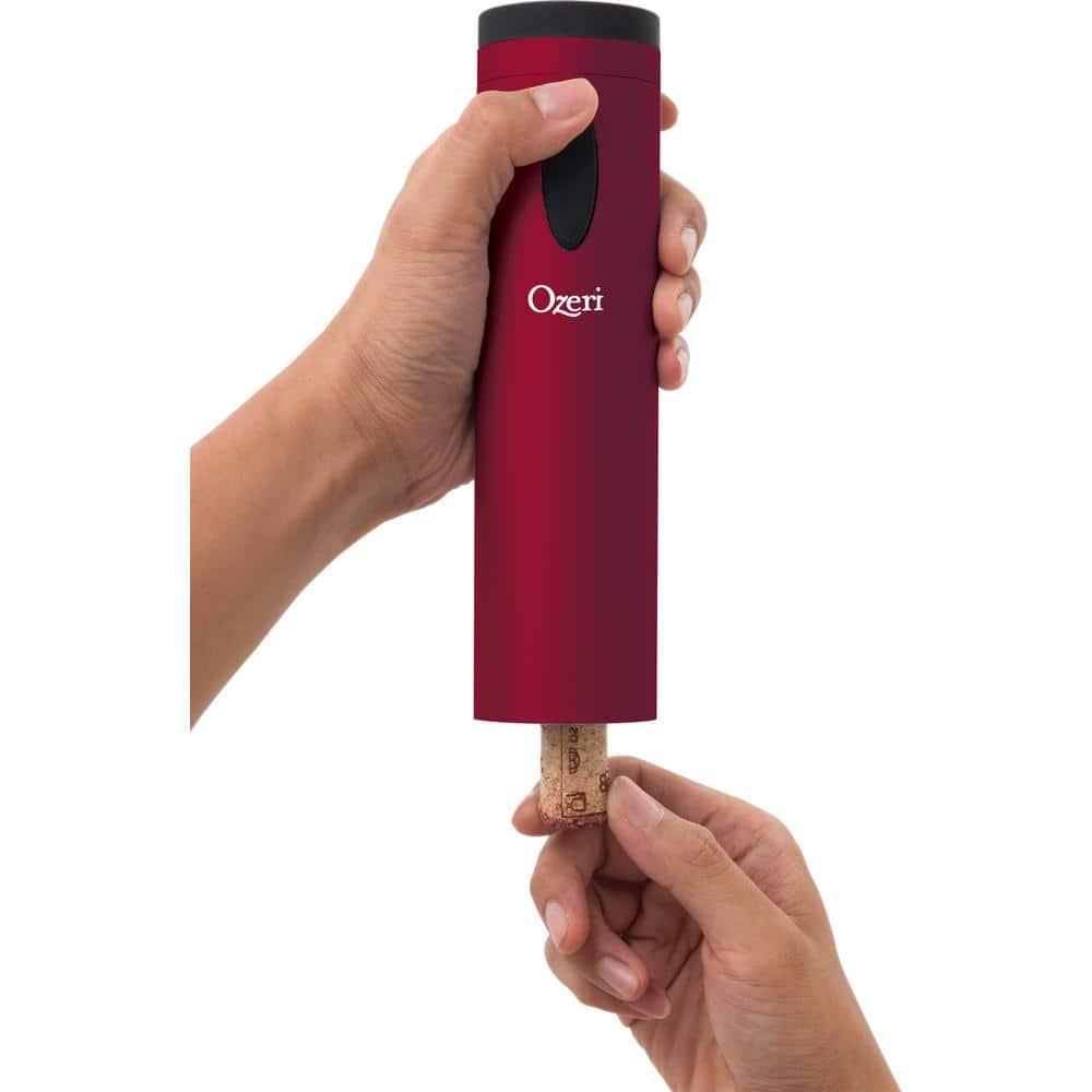 Ozeri Fascina Electric Wine Bottle Opener and Corkscrew