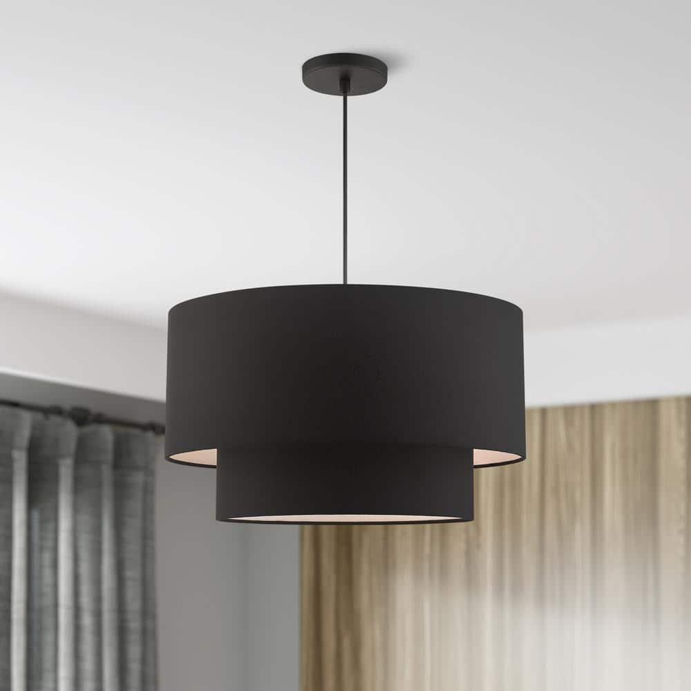Croyle 3 - Light Dimmable Drum Chandelier