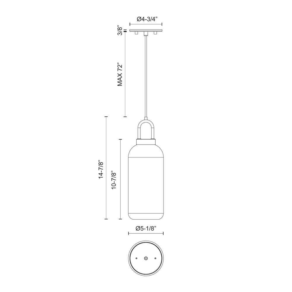 Soji 1 - Light Single Pendant