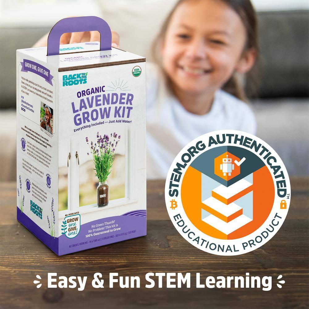 Back to the Roots Organic Lavender Grow Kit