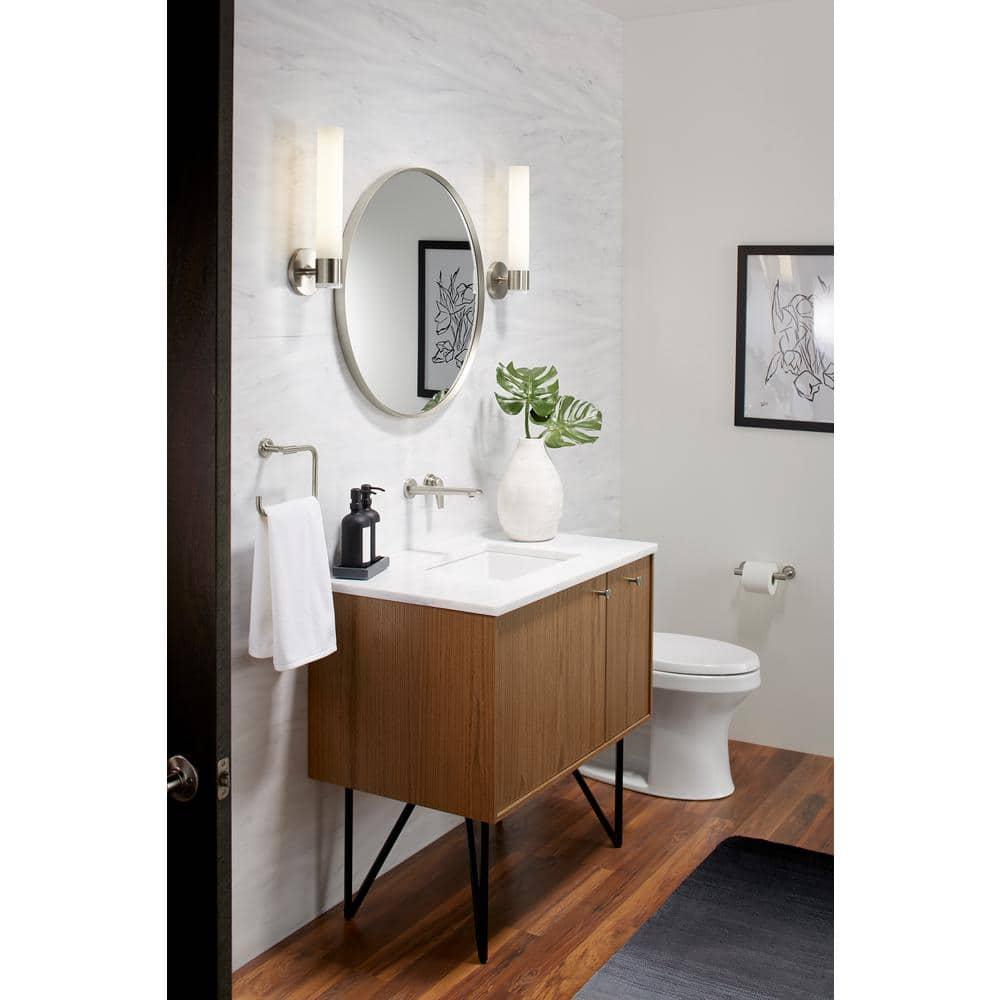 Essential Round Wall Mirror, Bathroom/Vanity Mirror with Frame