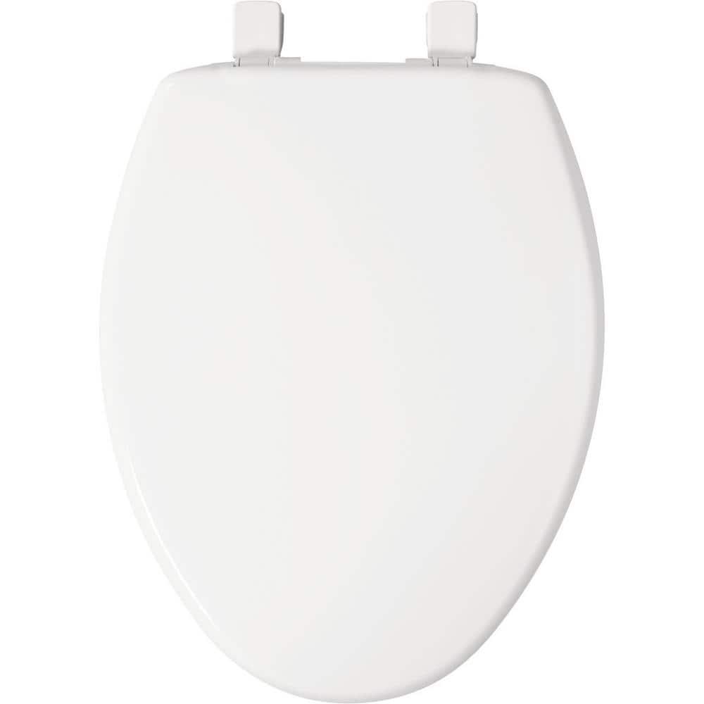 Bemis 166TT 000 Elongated Toilet Seat, White Molded Wood - Quantity 1