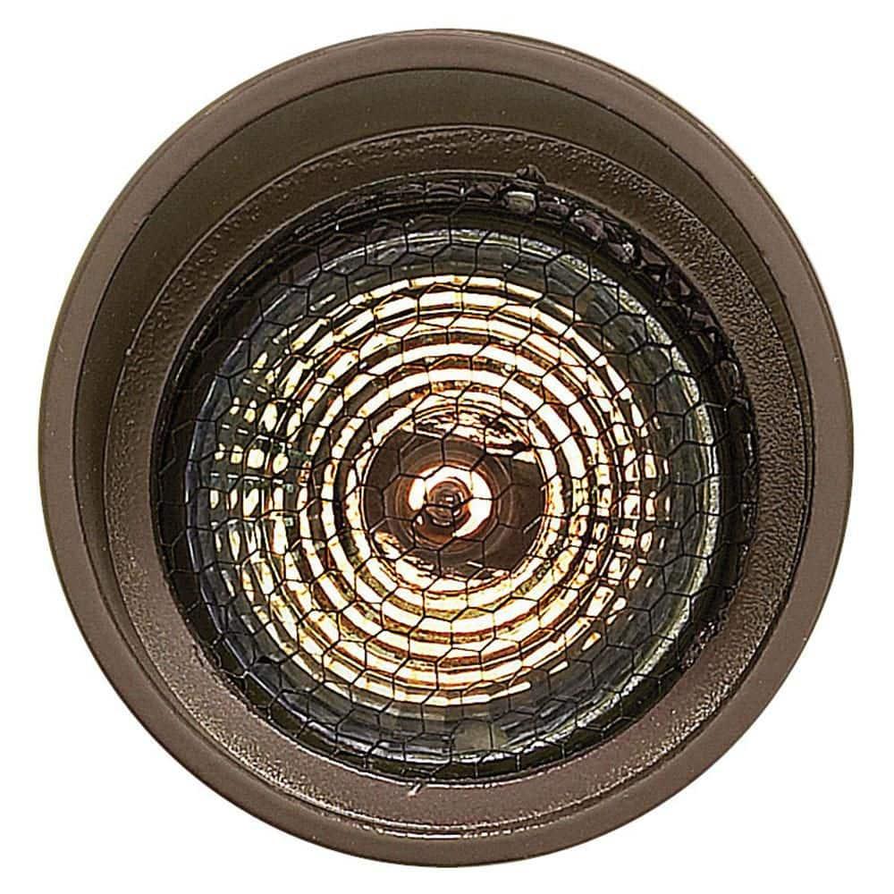 Bronze Low Voltage LED Outdoor Spot Light with Clear Lens