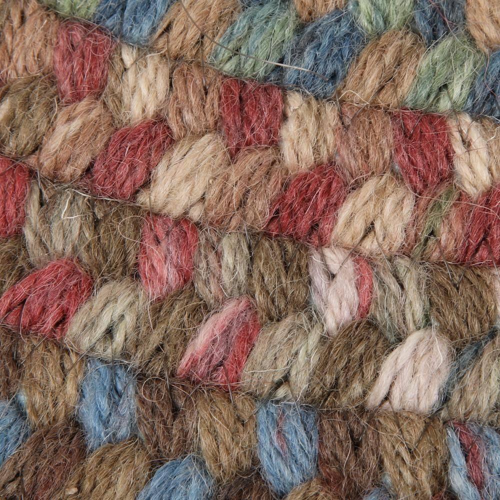 Cage Dusk 2 ft. x 4 ft. Braided Oval Area Rug
