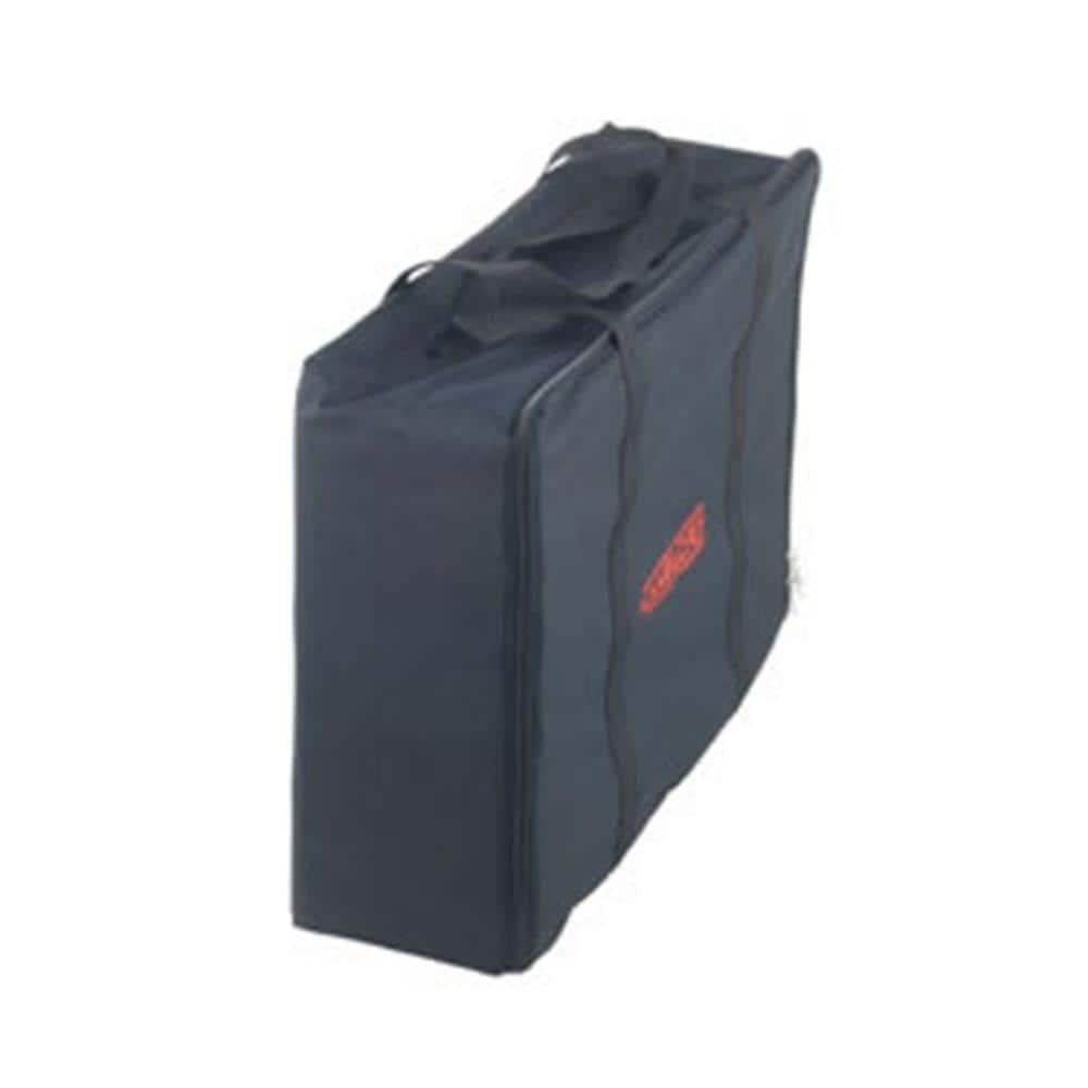 Black Nylon Weather-Resistant Barbecue Box Carry Bag