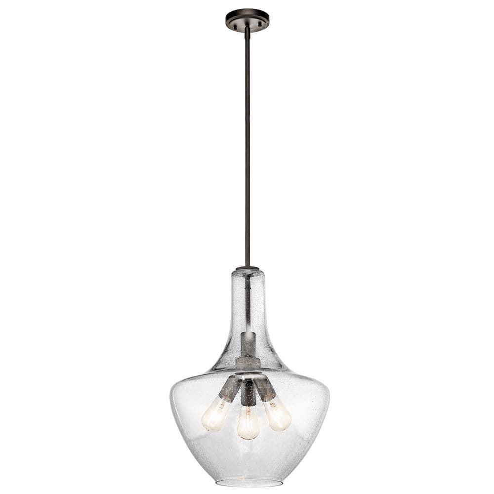 Kichler Lighting Everly 3 - Light Pendant in  Olde Bronze