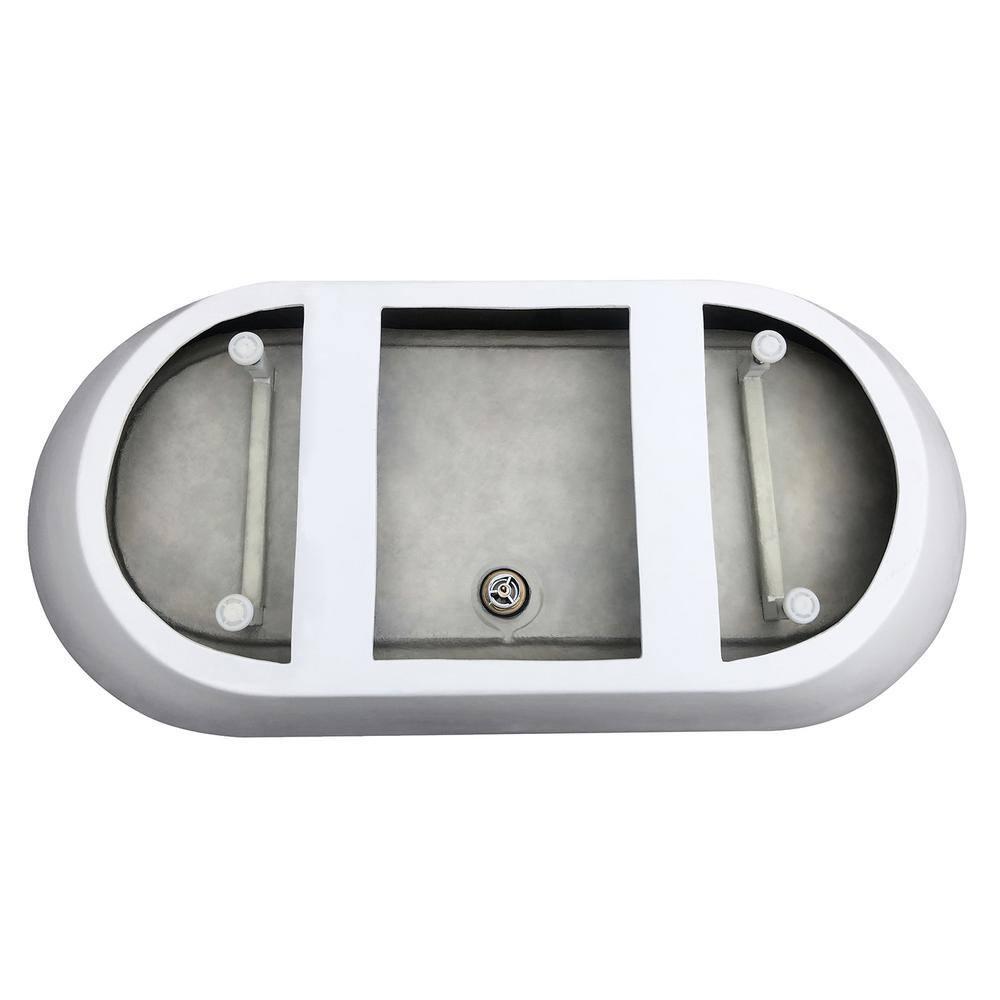 Brooklyn 67'' x 30'' Freestanding Soaking Acrylic Bathtub