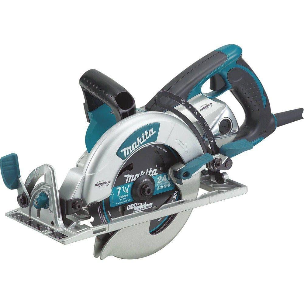 Makita Magnesium Hypoid Saw, 7 1/4", Weighs 13 Pounds